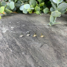 Load image into Gallery viewer, Tiny Lightning Bolt Earrings