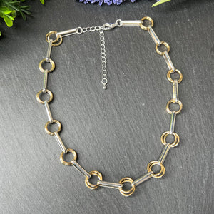 Gold & Silver Link Necklace