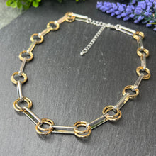 Load image into Gallery viewer, Gold &amp; Silver Link Necklace