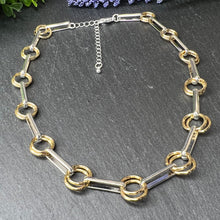 Load image into Gallery viewer, Gold &amp; Silver Link Necklace